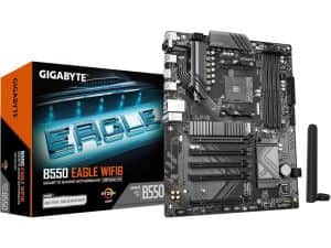 Gigabyte MB B550 EagleAM4, 4x DDR4, 4x SATA2x M.2, 1x HDMI, 6x