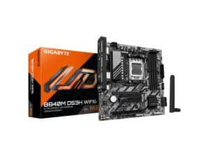 Gigabyte MB B840M DS3H WF6 AM5, 4x DDR5, 2x M.2, 4x SATA 1x