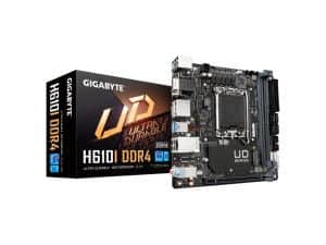 Gigabyte MB H610I DDR4LGA 1700; PCIe 4.0; Intel