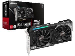 ASROCK VGA RX 9060 XT 16GBChallenger, GDDR6, 128bit2xDP, HDMI