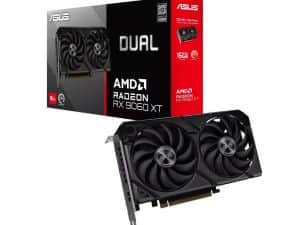 ASUS VGA DUAL-RX9060XT-16G 16GB GDDR6, 128-bit, 2x DP, 1x HDMI