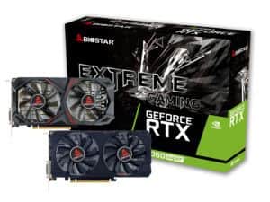 BIOSTAR VGA 2060 Super 8GB 8GB GDDR6, 256-bit, 1x DVI, 1x DP, 1x
