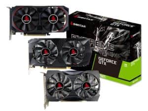 BIOSTAR VGA 1050 Ti 4GB 4GB GDDR5, 128-bit 1x DVI, 1x DP, 1x HDMI