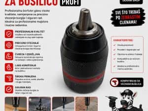 BORFUTER GLAVA ZA BUSILICU PROFI