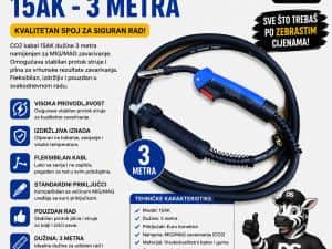 CO2 KABAL 15AK 3 METRA