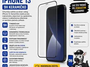 Zaštitno staklo iPhone 13 9H Keramičko