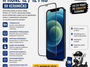 Zaštitno staklo iPhone 12 12 PRO 9H Keramičko