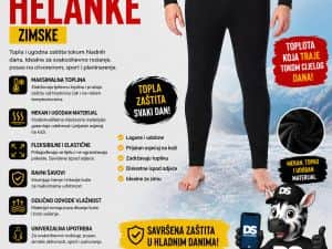 MUŠKE TERMO HELANKE ZIMSKE