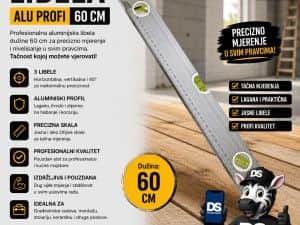 LIBELA ALU PROFI 60 CM