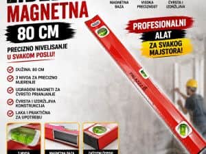 LIBELA MAGNETNA 80 CM