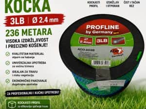 SILK ZA TRIMER KOCKA 3LB 2.4 mm 236 METARA