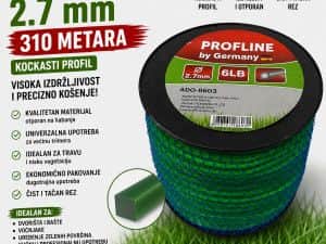 SILK ZA TRIMER 2.7 mm 310 METARA KOCKA