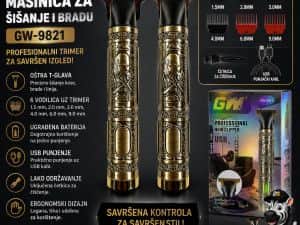 TRIMER MAŠINICA ZA ŠIŠANJE I BRADU GW9821