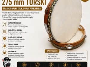 DEF MUZIČKI 275 mm TURSKI