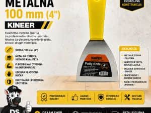 ŠPARTLA METALNA 100 mm 4" KINEER