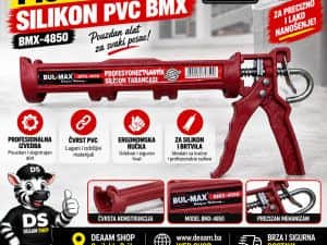 PISTOLJ ZA SILIKON PVC BMX