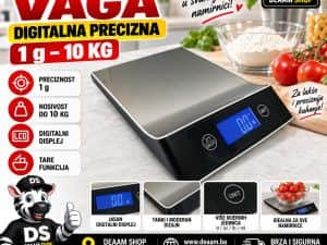KUHINJSKA VAGA DIGITALNA PRECIZNA 1g - 10 KG