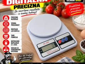 KUHINJSKA VAGA DIGITALNA PRECIZNA