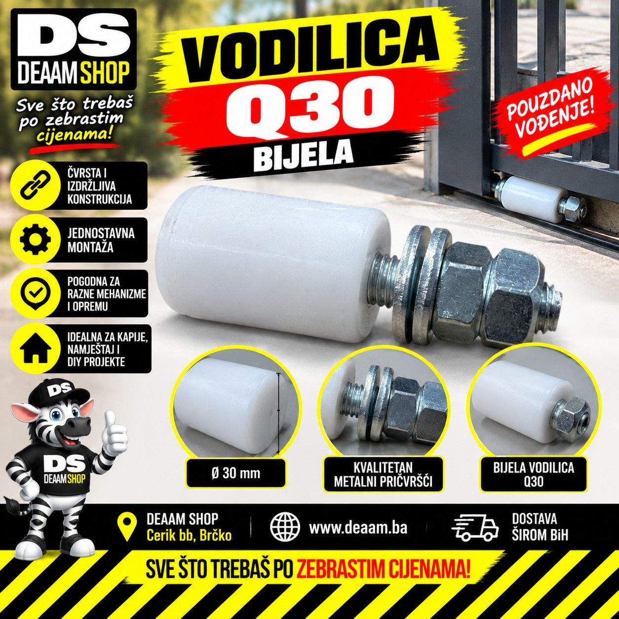 VODILICA Q30 BIJELA