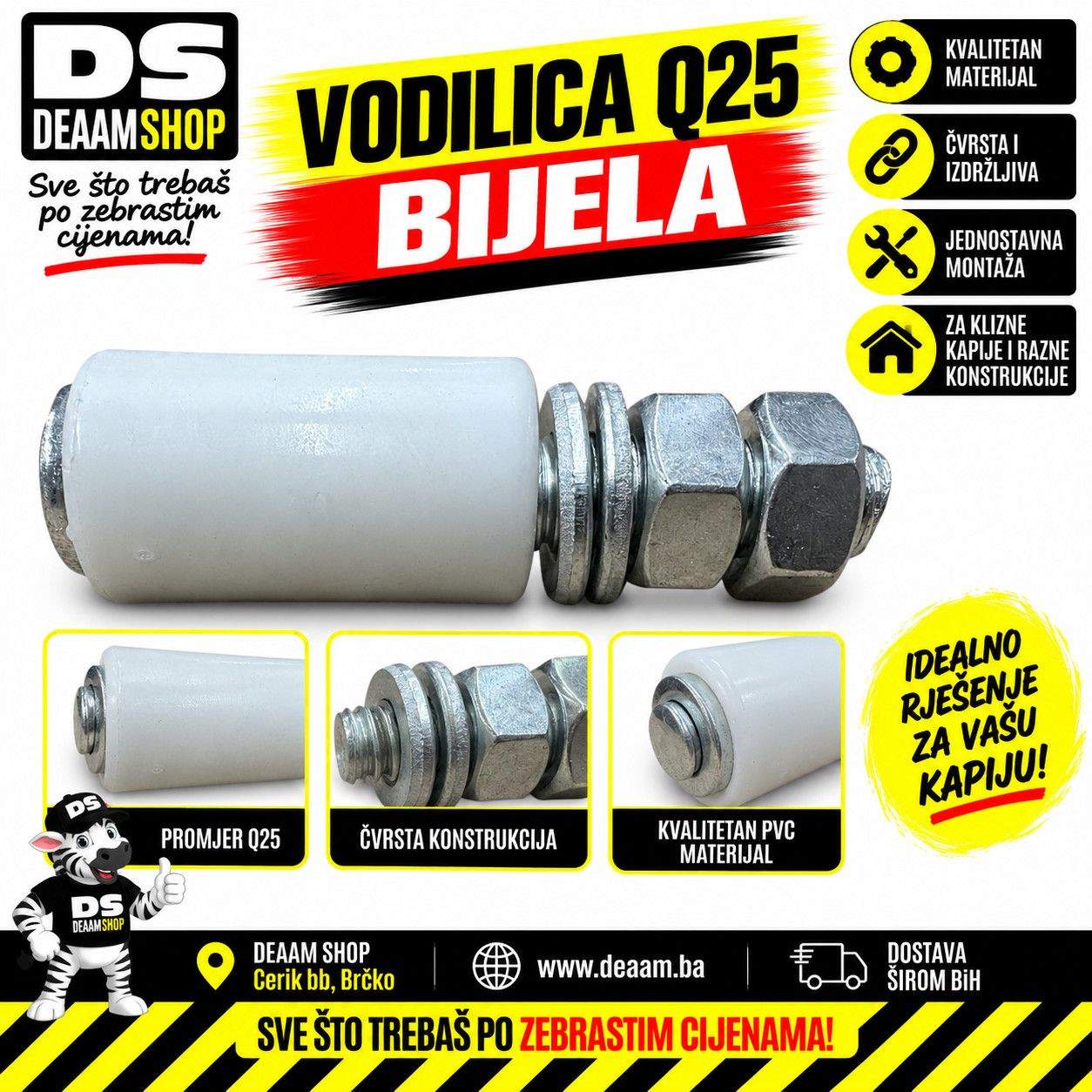 VODILICA Q25 BIJELA