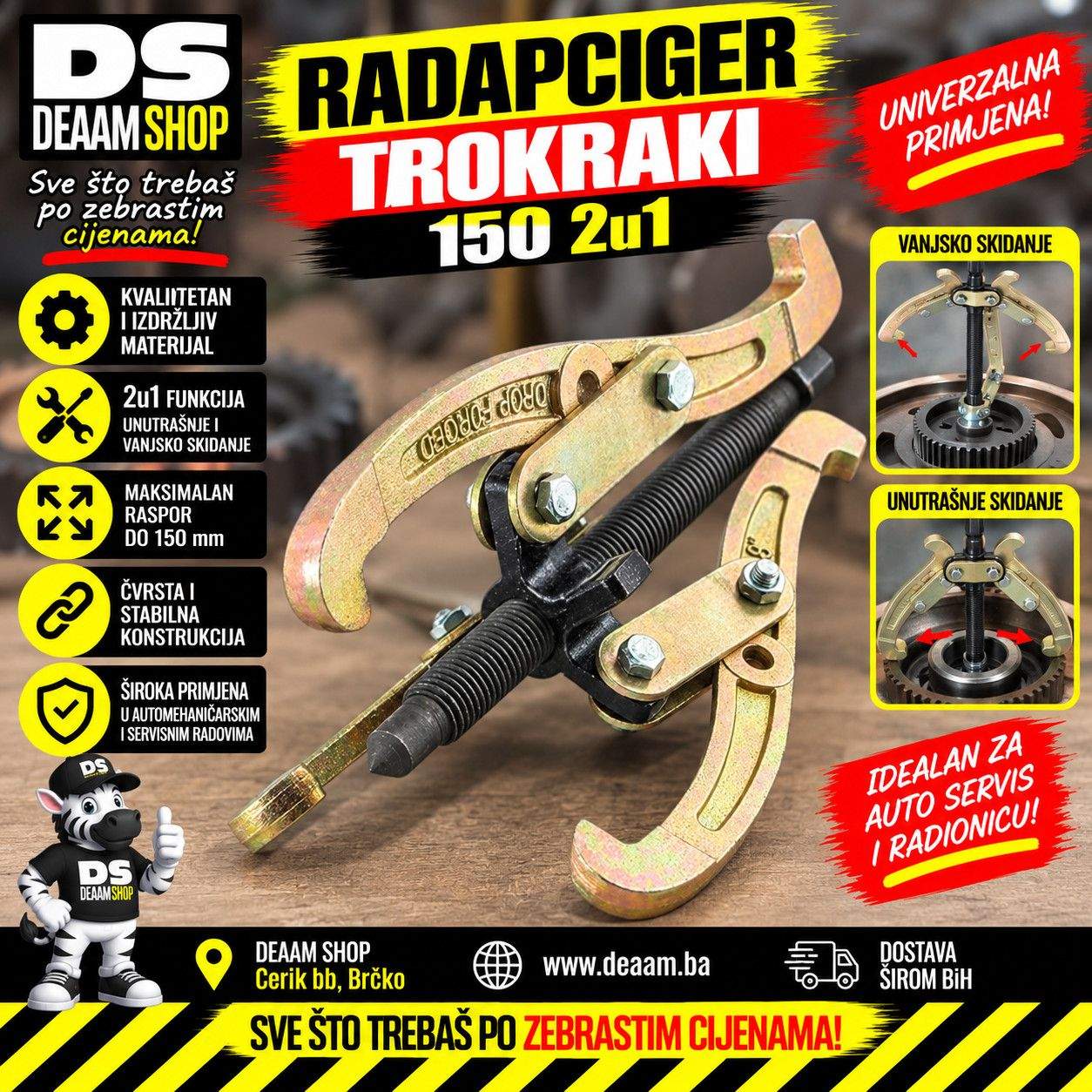 RADAPCIGER TROKRAKI 150 2u1