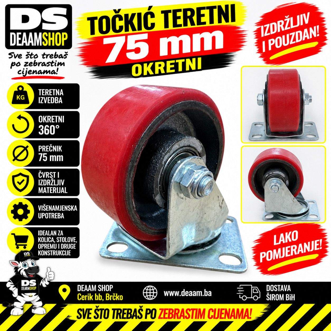 TOCKIC TERETNI 75 OKRETNI