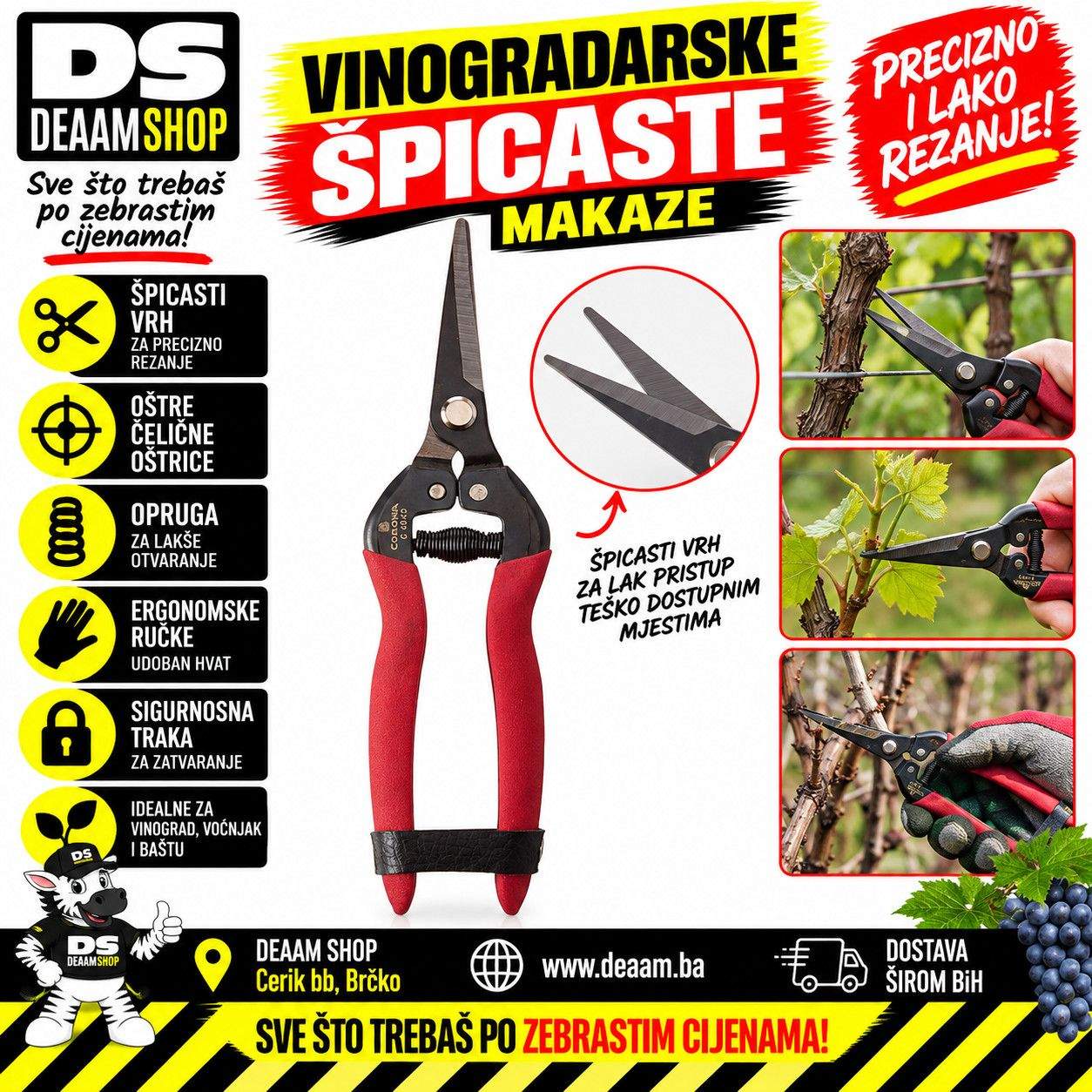 VINOGRADARSKE SPICASTE MAKAZE