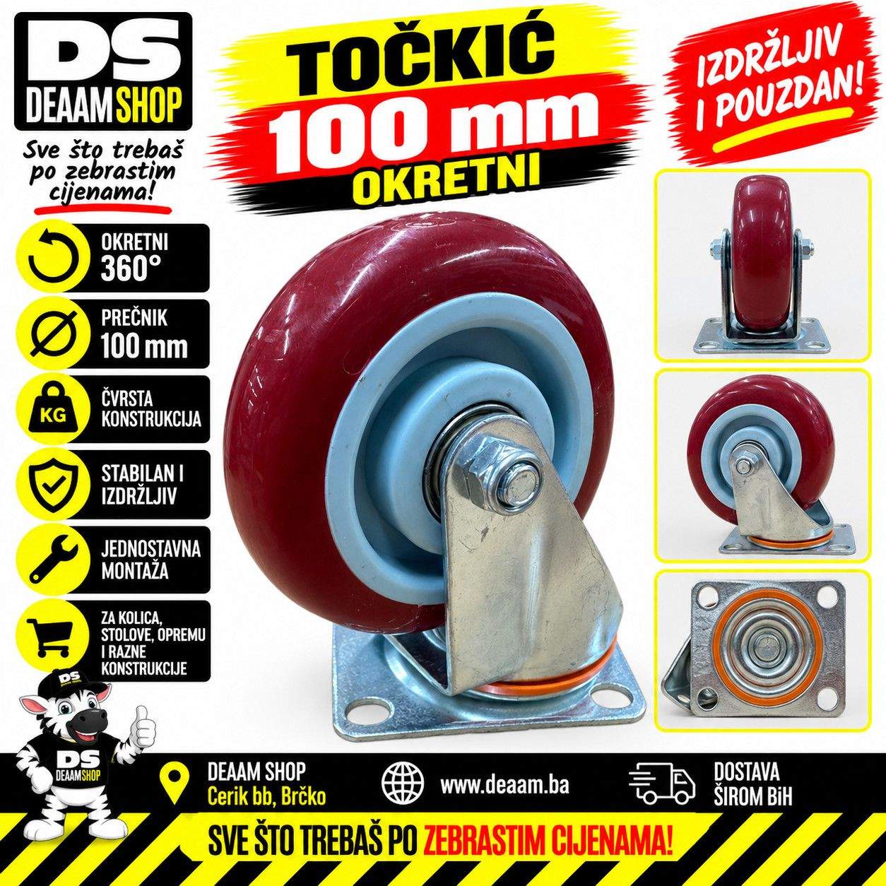 TOCKIC 100 OKRETNI
