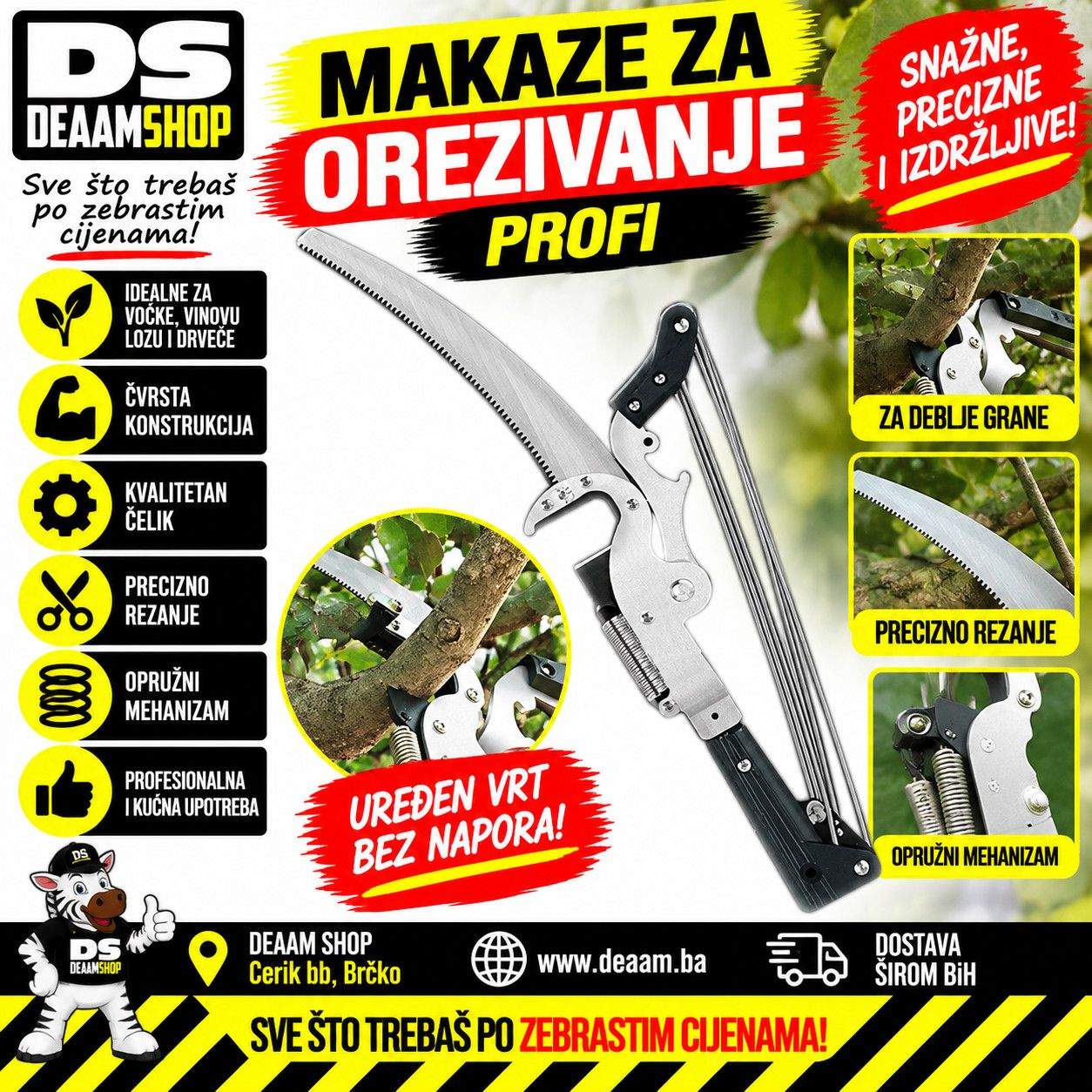 MAKAZE ZA OREZIVANJE PROFI