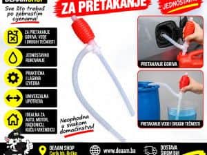 RUCNA PUMPA ZA PRETAKANJE