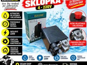 TLAČNA SKLOPKA 4 220V