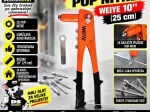 KLIJEŠTA ZA POP NITNE WEIYE 10"