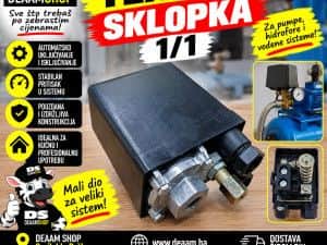 TLAČNA SKLOPKA 1/1