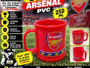 ŠOLJA 250ML PVC ARSENAL