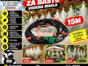 PRSKALICE ZA BASTU VODENA MAGLA 15M