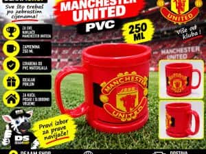 ŠOLJA 250ML PVC MANCHESTER UNITED