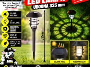 VRTNA SOLARNA LED LAMPA UBODNA 335mm