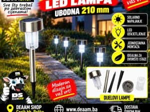VRTNA SOLARNA LED LAMPA UBODNA 210mm