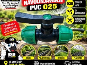 VENTIL ZA NAVODNJAVANJE PVC O25