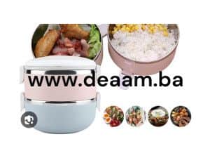 LUNCH BOX KUTIJA ZA HRANU 2 NIVOA 1.4L