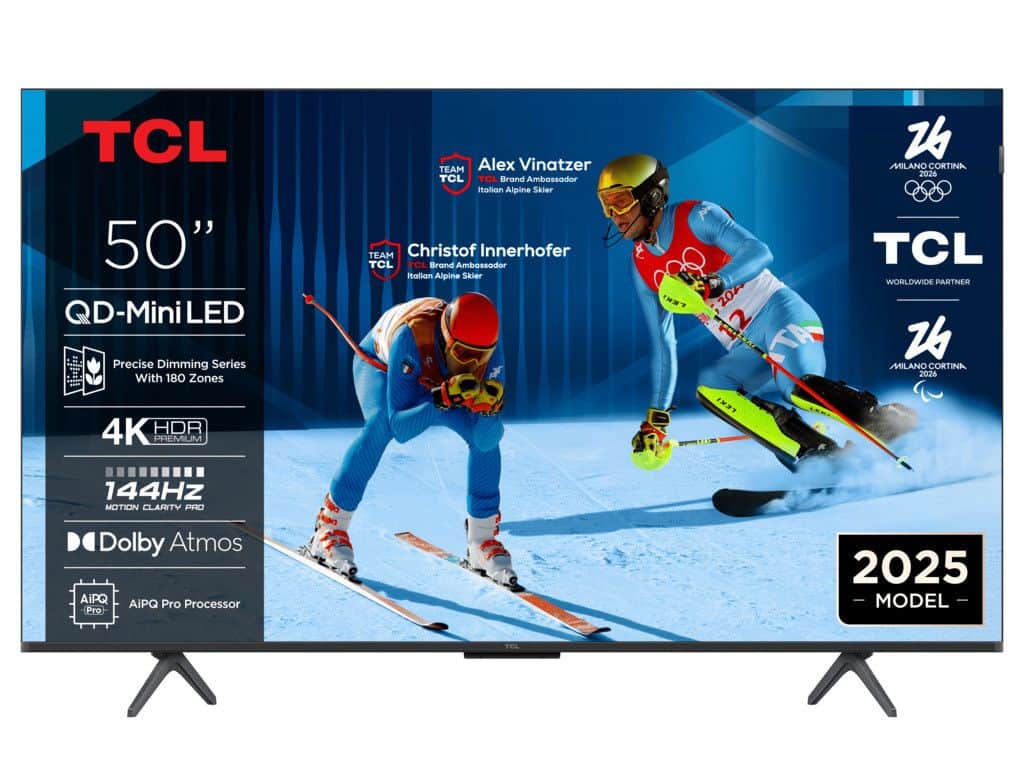 TCL 50"C6K 4K QD-Mini LED TV144Hz Google TV; Game Master;Dolby