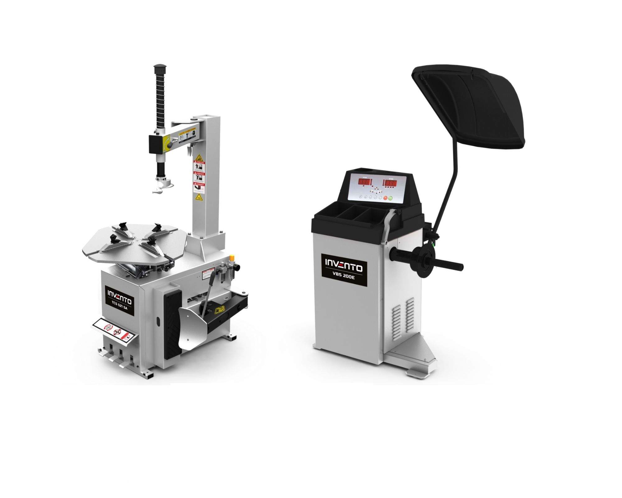 Set za radionicu INVENTO Balansirka i Montirka TCS 521 SA + VBS 200E