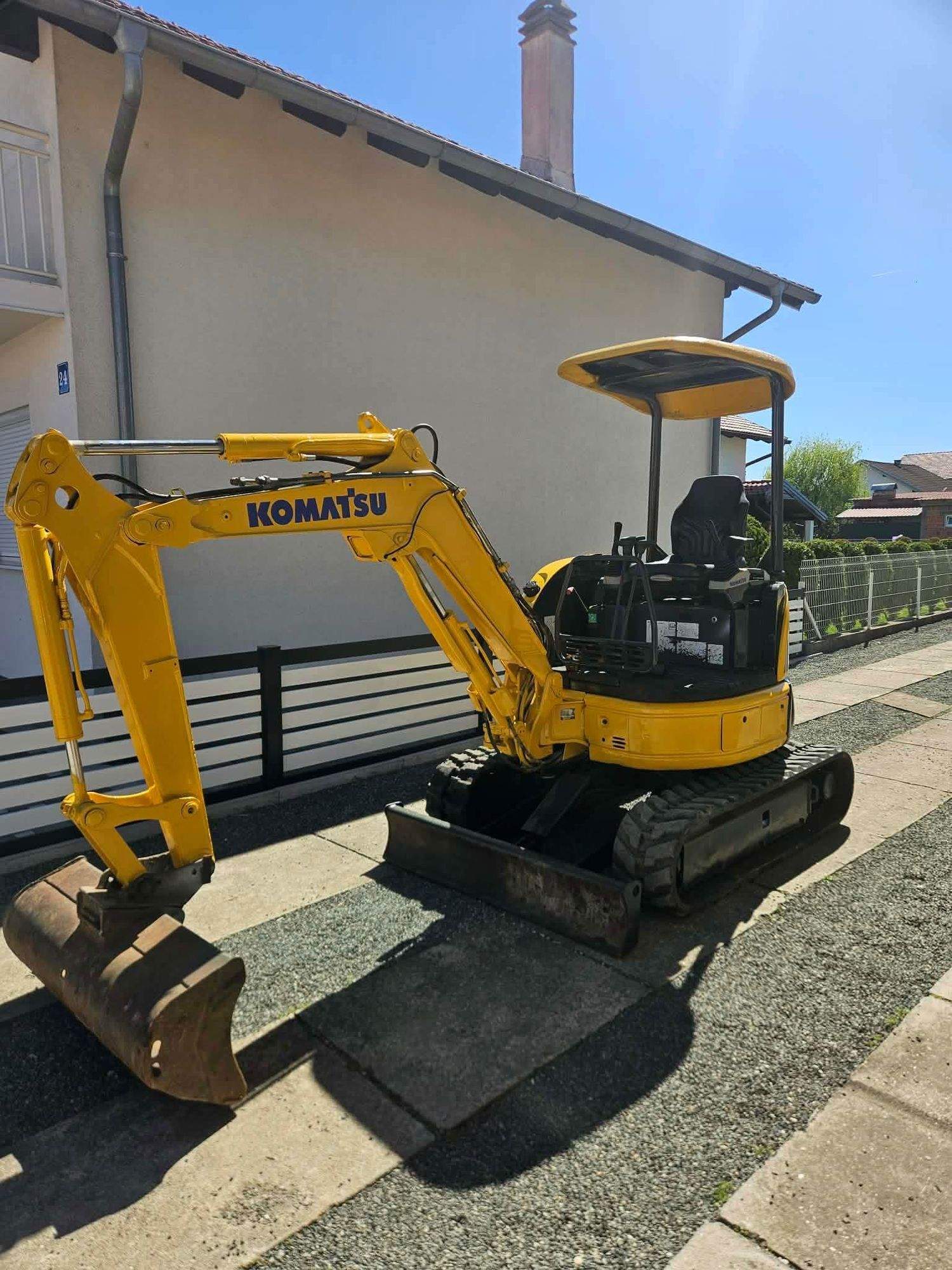 Bager Komatsu PC20