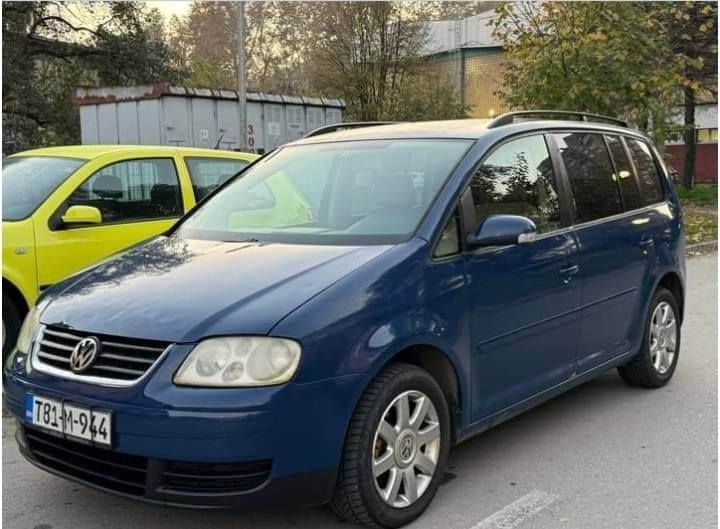 VW Turan 1.9 TDI 77 kW, godište 2005, registrovan