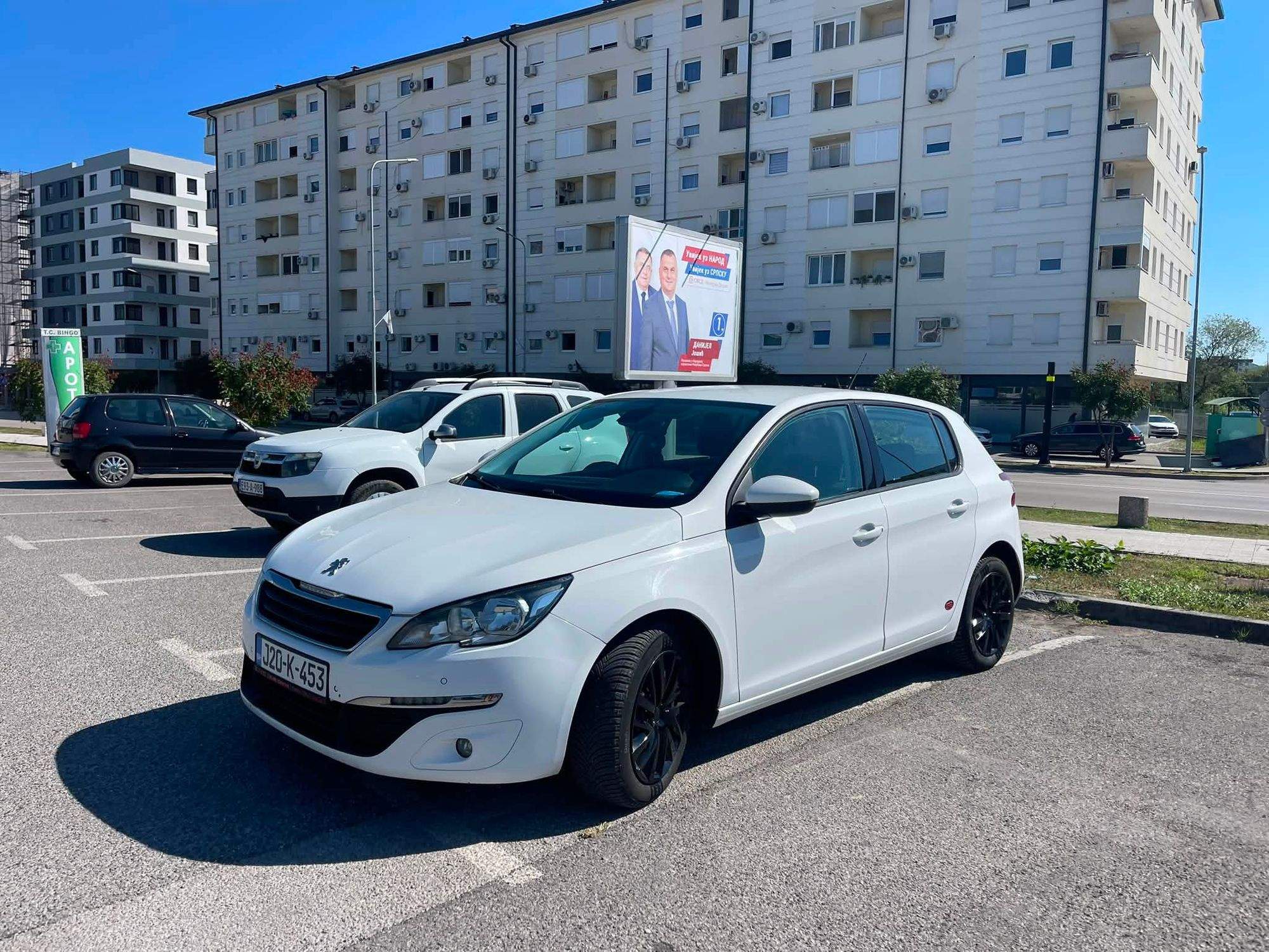 Peugeot 308 1.6 HDi 2015, registrovan do 07.2027, 10.300 km