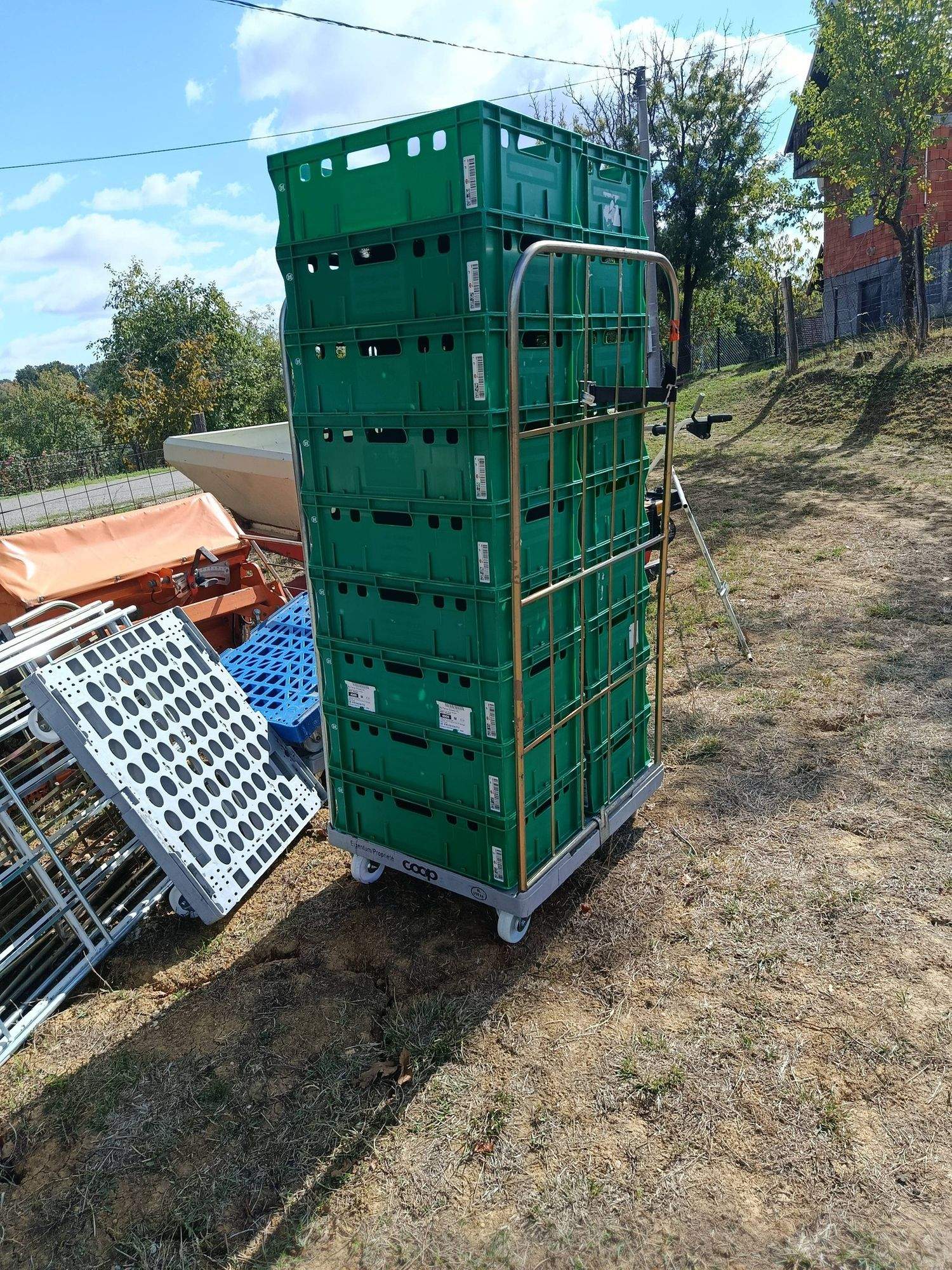 Gajbe za meso 60x40x20, uvezene iz Švicarske