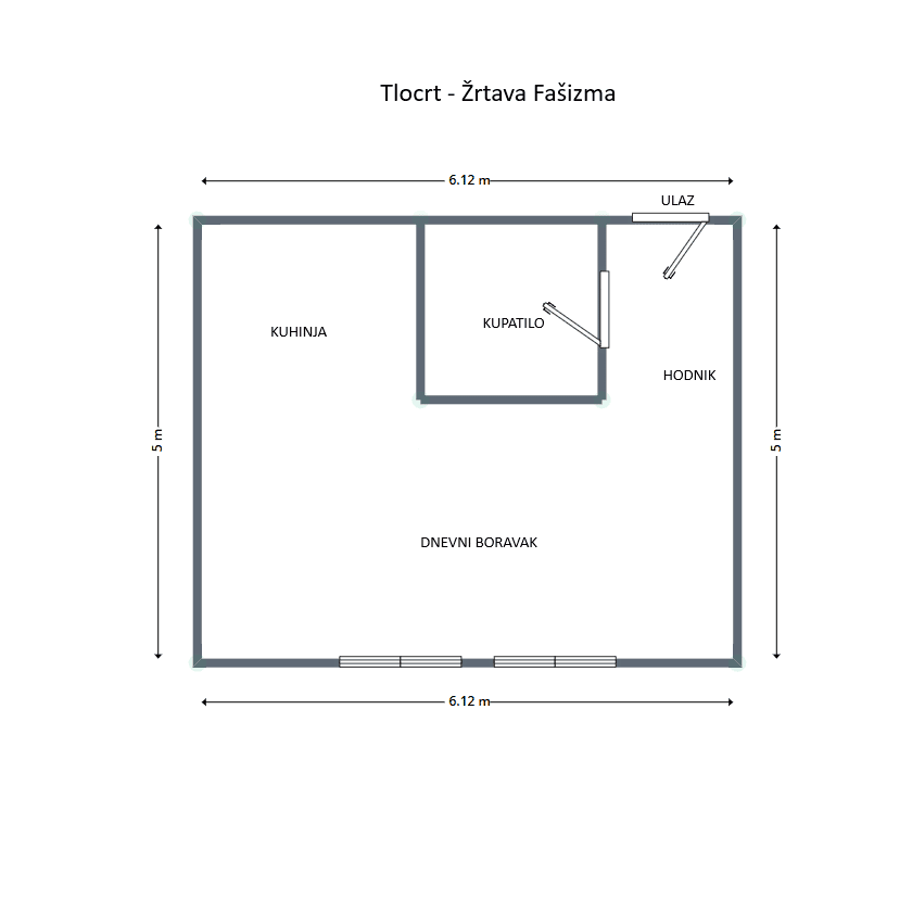 Otoka - Žrtava fašizma - 31m2