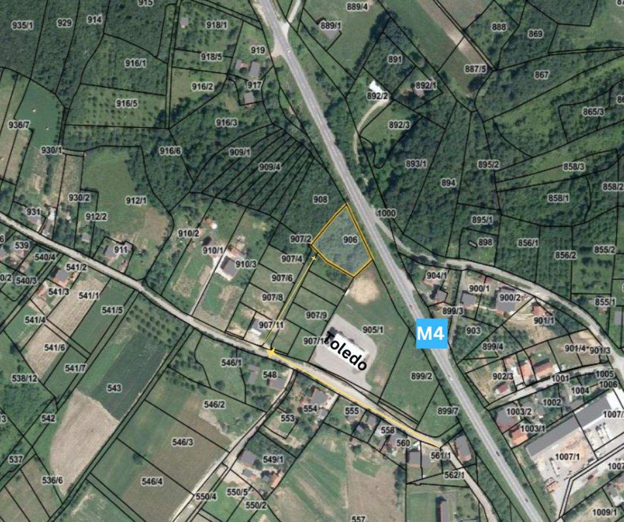 Na prodaju zemljište u Tunjicama, Banja Luka – 1835 m² uz magistralni put M4