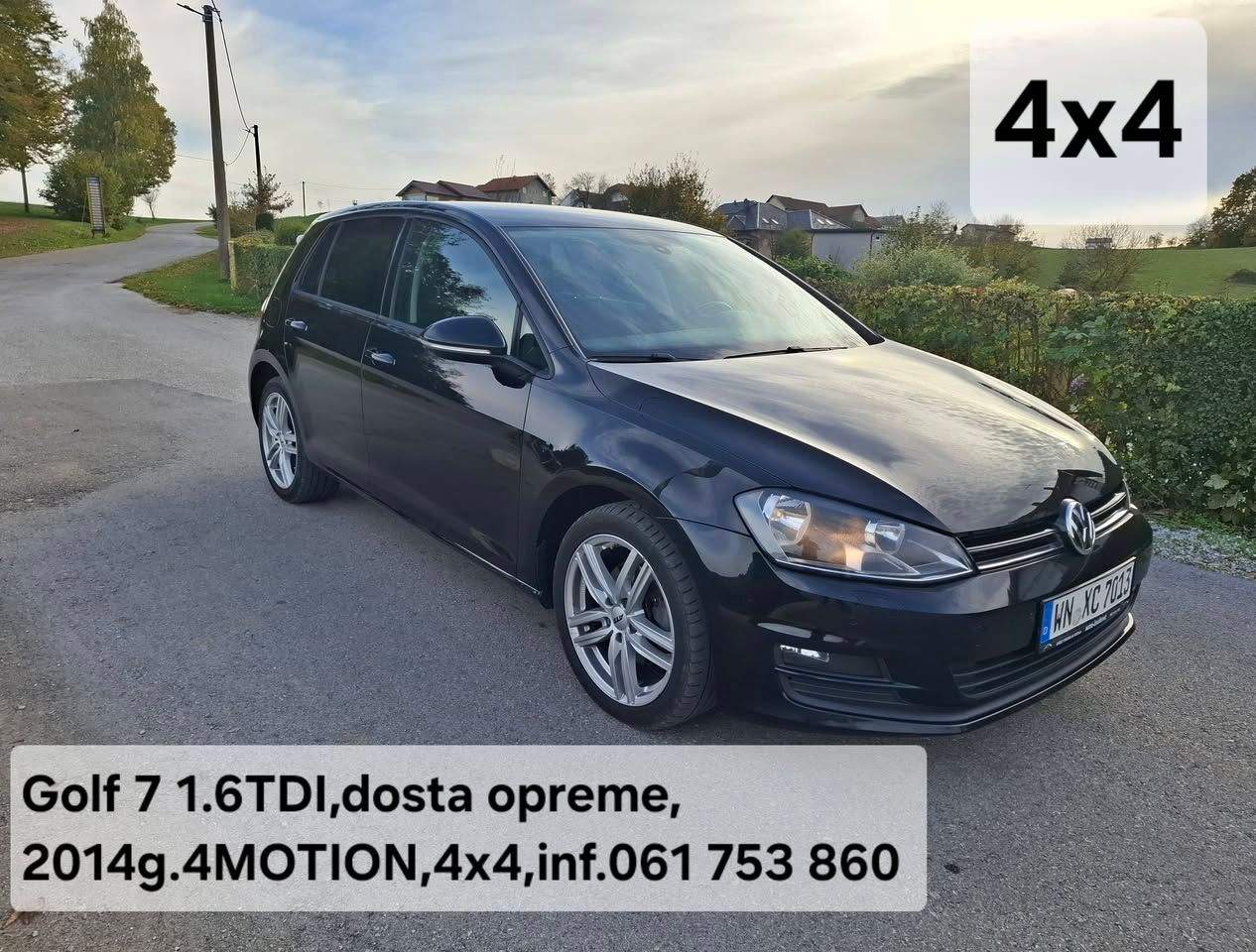 Golf 7 1.6 TDI 77 kW 4motion 4x4