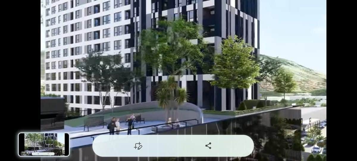 Garsonjera C2 projekat Mostar, pogled na Neretvu